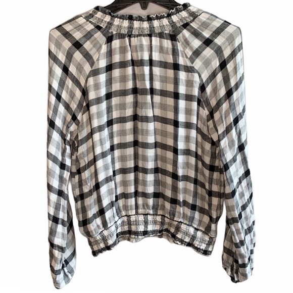 Anthropologie Cloth & Stone Sara Peasant Top - Picture 5 of 6